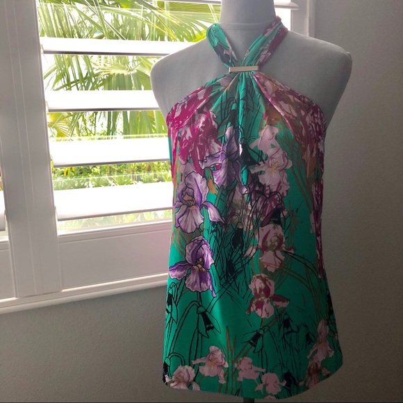 Jennifer Lopez Tops - Jennifer Lopez | Floral Halter Top